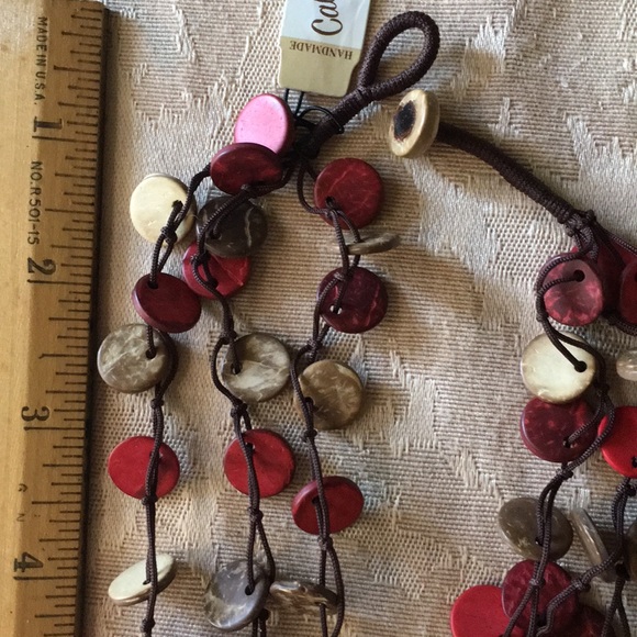 3 Bundled Shell Necklaces-Calypso Studios NWT - Picture 6 of 8